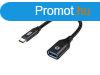 Conceptronic ABBY18B USB-C to USB-A OTG Adapter Black