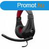 White Shark GH-2040 Serval Gamer Headset Black/Red