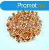 Miyuki drop gyngy - 55022 - Crystal Orange Rainbow - 3.4mm