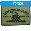 WARAGOD Don&#039;t Tread on me PVC rtt, zld