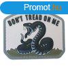 WARAGOD Tapasz 3D Don&#039;t Tread on Me 7x6cm