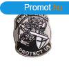 WARAGOD Saint Michael Protect Us hmzett patch, szrke