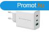 Conceptronic ALTHEA12W 3-Port 65W GaN USB PD Charger White