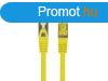 Lanberg CAT.6a S/FTP Patch Cable 1m Yellow