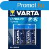 Elem C Baby LR14 Longlife Power 2 db/csomag, Varta 