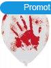 Halloween Bloody Hand lggmb, lufi 6 db-os 10 inch (25,4 cm