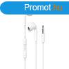 Dudao in-ear headphones with 3.5mm minijack connector white 