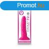  Colours - Pleasures - Thin 5" Dildo - Pink 