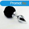  Pompon Metal Plug Small Black 