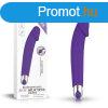  Rechargeable IJOY Silicone Dildo Purple 