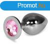  Rosebud Classic Metal Plug L Pink 