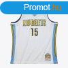 Mitchell & Ness Denver Nuggets #15 Nikola Jokic White Je