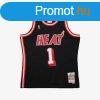 Mitchell & Ness Miami Heat #1 Chris Bosh Dark Jersey bla