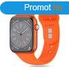 Tech-Protect SILICONE raszj narancssrga, Apple Watch 44mm