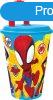 Pkember Spidey szvszlas pohr, manyag 430 ml