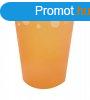 Orange, Narancssrga micro prmium manyag pohr 250 ml