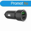 Gembird 2-Port USB Car Fast Charger Black