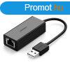 UGREEN CR110 USB-RJ45 hlzati adapter (fekete)