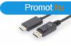 Assmann DisplayPort adapter cable, DP - HDMI type A 1m Black