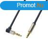 Logilink CA11300 3,5mm Stereo M/M 90 angled Audio Cable 3m 