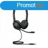 Jabra Evolve2 30 USB-A MS Stereo Headset Black