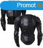 Wildken motoros protektor mellny Armor fekete  2XL