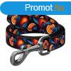 Nylon dog leash, pattern &#039;&#039;Oranges&#03