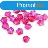 Cseh prselt csillag gyngy - Crystal Fuchsia Blend - 6mm