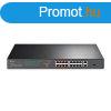 TP-Link Switch PoE - TL-SL1218P (16port 100Mbps; 16 at/PoE+ 