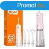 Water flosser with nozzles set Bitvae C2 (pink)