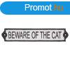 ntttvas Beware of the cat tbla, 25 cm