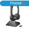 Poly Plantronics Savi 8220 UC USB-A DECT Headset Black