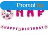 Hello Kitty Fashion Happy Birthday felirat FSC 2 m