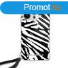 Karl Lagerfeld KLHCP16SHZBPKCCK IML Zebra Pattern & Cord