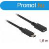 DELOCK kbel USB 10 Gbps Type-C male / female hosszabbt 1.