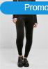 Urban Classics Ladies High Waist Rib Velvet Leggings black