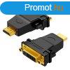 UGREEN 20123 HDMI - DVI adapter (fekete)