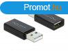 DeLock USB 2.0 Adapter Type-A male to Type-A female Data Blo