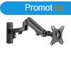 ACT AC8310 Monitor wall mount with gas spring 1 screen Black