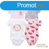 Foxy Baby Rvid ujj pamut body szett (4db-os) ( 74 ) - Vir