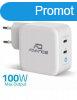 Advance PowerFlex Turbo 100W Wall Charger White