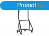 EQuip 60"-105" Heavy-Duty TV Cart Black