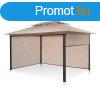 Blumfeldt Grandezza Cortina, kerti pavilon, 3 x 4 m, 4 oldal