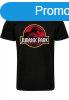 Mr. Tee Jurassic Park Logo Tee black