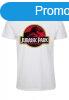 Mr. Tee Jurassic Park Logo Tee white