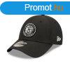 Sapka New Era 9Forty Black White Brooklyn Nets