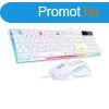 MageGee K1 wired keyboard + mouse set (white)