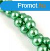 Tekla goly gyngy - Metallic Light Green - 8mm (szlon - kb