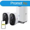 Baseus N1 Plus 2K Outdoor Camera Set (White)