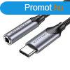 Vention BGMHA USB-C male to 3.5mm Jack 0.1M adapter (gray)